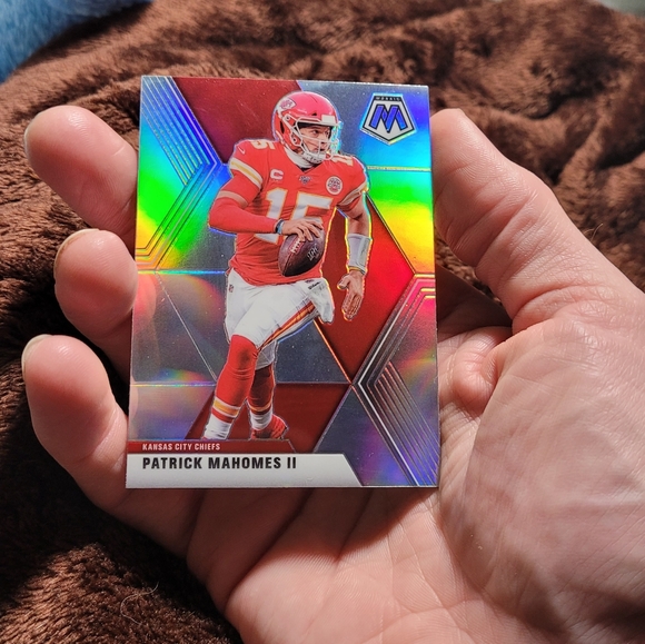 Patrick mahomes silver prizm - Picture 3 of 4